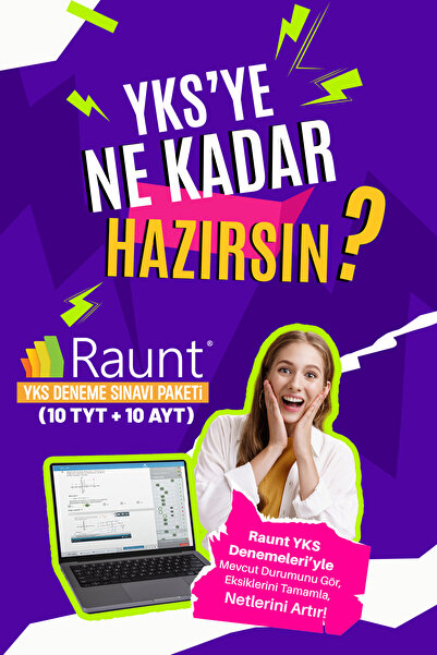 Raunt 10’lu Yks Deneme Sınavı Paketi