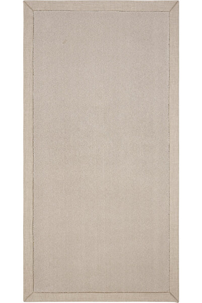 Cool Halı Monet Bordürlü Vizon Yolluk Dokuma Uzun Halı Kalın Dayanıklı Modern...