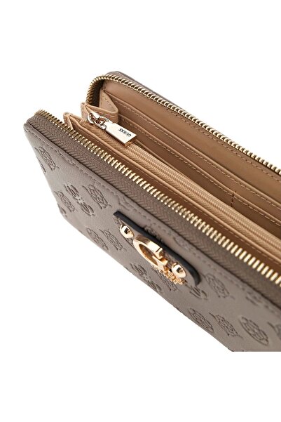 Guess GERTY SLG MEDIUM ZIP AROUND Kadın Kahverengi Cüzdan SWPD9529140-DRT