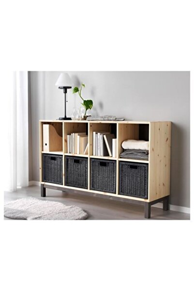 IKEA منظم صندوق السلة السوداء