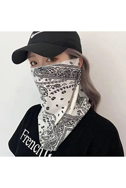 Choice قناع واقي من الشمس أسود اللون للرجال والنساء في الصيف، وشاح للوجه والر...