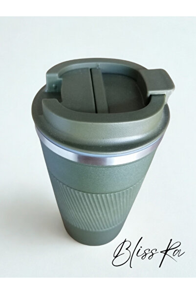 Blissra Stainless Steel Thermos Mug -500 Ml– Coffee Mug with Leak Proof Lid, Portable Steel Cup