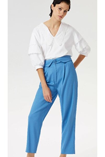 Exquise V Yaka Karpuz Kol Bluz