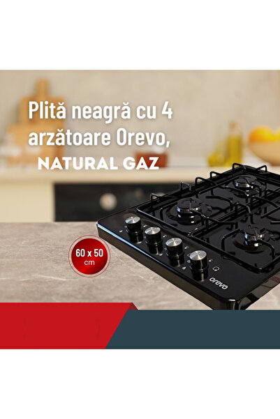 HARLEM Aragaz 4 Ochi Gaz Orevo