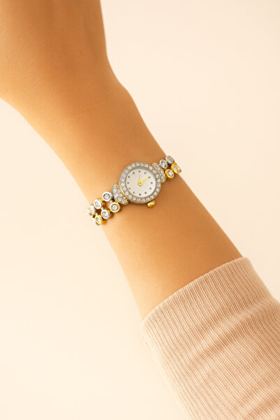 G Sport POLO Zircon Stone Detailed Women's Wristwatch