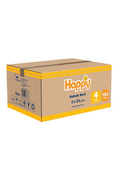 Happy Bebek Bezi Maxi 4 No 192 Li