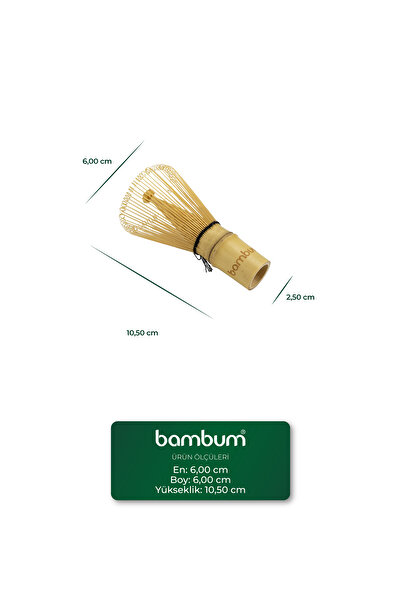 Bambum Cashi Matcha Çayı Fırçası