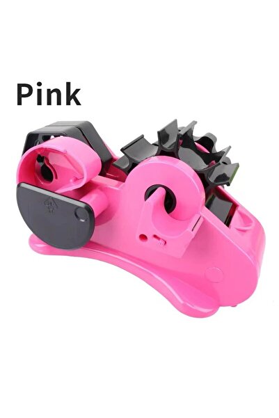 Choice حامل شريط متعدد الوظائف وردي 35 مم، قاطع شريط، شريط أسطواني كبير بنفسجي، قاطع ورق سطح المكتب شبه