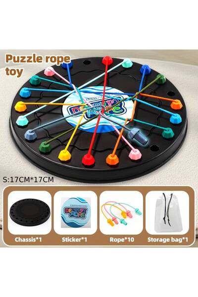 Choice لعبة تحدي تشابك الحبل الصغيرة، قطعة واحدة، لعبة تعليمية، تعزز المنطق و...