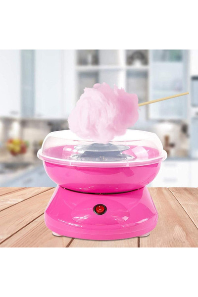 Blasko Portable Cotton Candy Machine, Pink, Compact Design, Ideal for Home or Parties