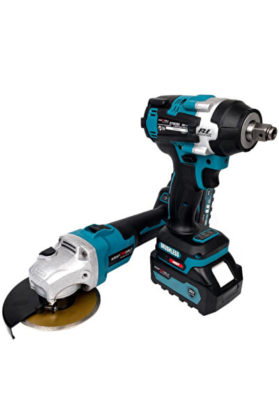 ulubag Professional 36V 6Ah flex and impact drill set with 2 batteries