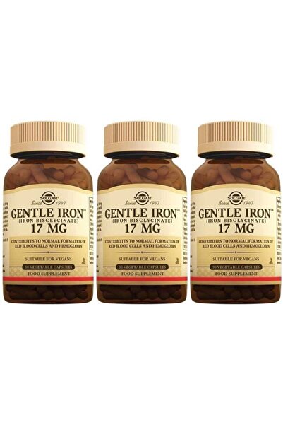 Solgar Gentle Iron 17 Mg 90 Capsule 3 Pieces