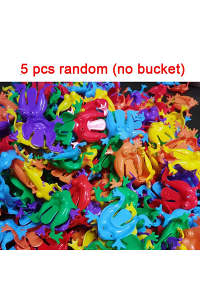 Choice ضفدع مقاس واحد 5 قطع عشوائية من 5 إلى 20 قطعة من ألعاب الضفدع القافز ل...