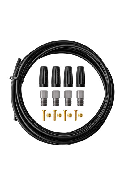 Choice طقم خرطوم فرامل MUQZI أسود من 3M - BH59، مناسب لدراجات الطرق الجبلية، ...