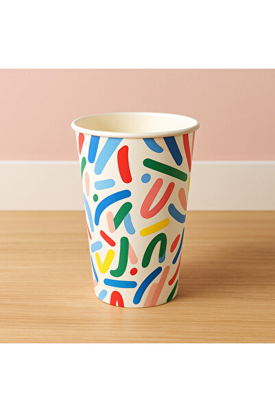 Multipak 16 Oz Karton Bardak, 1. Sınıf Kaliteli Meşrubat Bardağı 25 Adet