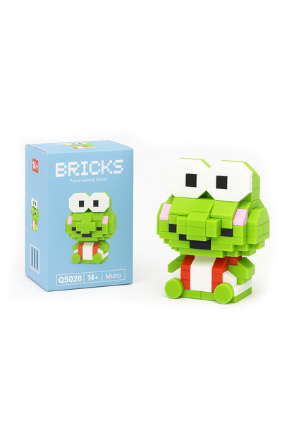 Bricks Keroppi Character Figure 3D Jigsaw Puzzle Building Toys