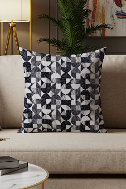 Sezyon غطاء وسادة منقوش من طراز تروجان مقاس 50 × 50