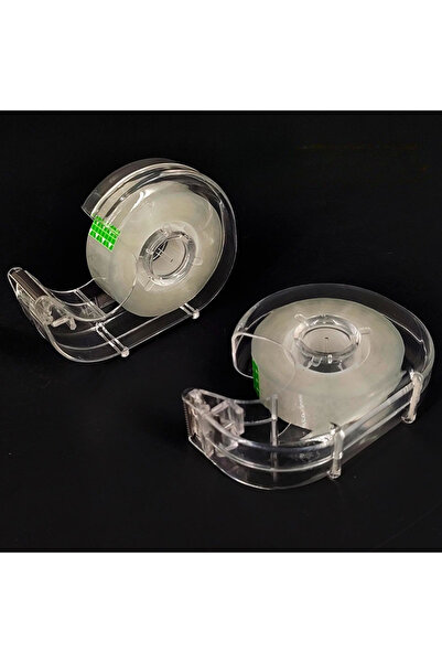 Choice 2 قطعة من القاطع - 2 قطعة من شريط شفاف وموزع، موزع شريط قابل لإعادة ال...