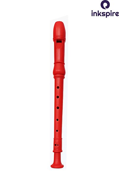 inkspire Kaliteli Blok Flüt 1 Adet Abs Plastik 8 Delikli Dikey Fülüt 3 Parça ...
