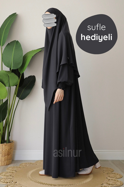 ASİLNUR Alya Ferace Souffle Gift Set Smoked
