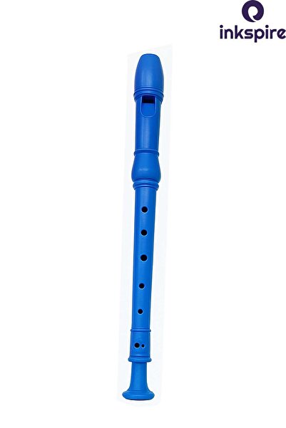 inkspire Kaliteli Blok Flüt 1 Adet Abs Plastik 8 Delikli Dikey Fülüt 3 Parça ...