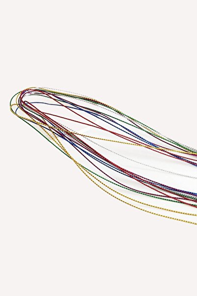 New Obsessions Μεταλλικό Σετ Κορδόνια Πλεξούδας Μαλλιών 12 Τεμάχια