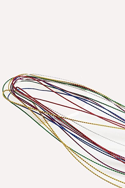 New Obsessions Μεταλλικό Σετ Κορδόνια Πλεξούδας Μαλλιών 12 Τεμάχια