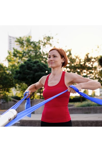 Kıntex Fitness Band Exercise Band Resistance Band and Strengths - Red