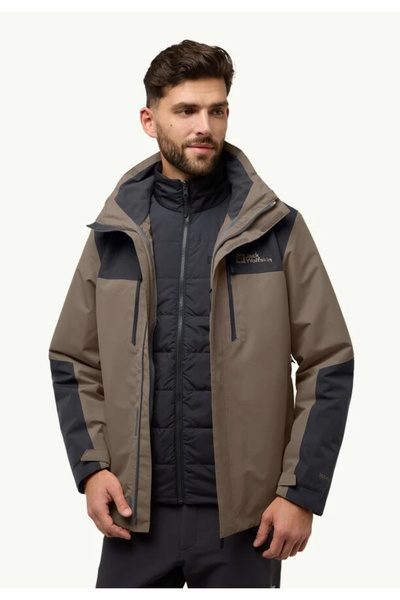 Jack Wolfskin A61872_5719 Jasper Ins Jkt m Men's Outdoor Jacket Brown