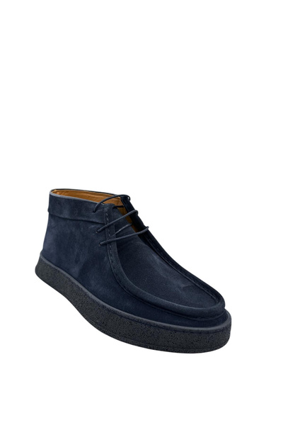 JAMES FRANCO 24 05 110m 130 Genuine Leather Classic Boots Navy Blue
