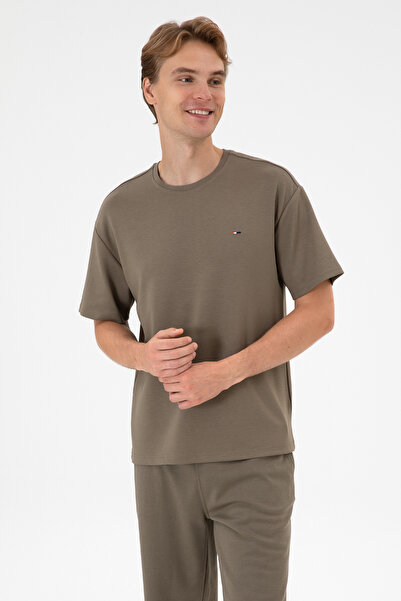 U.S. Polo Assn. Tricou pentru bărbați, cu decolteu, confortabil, din nurcă 50...
