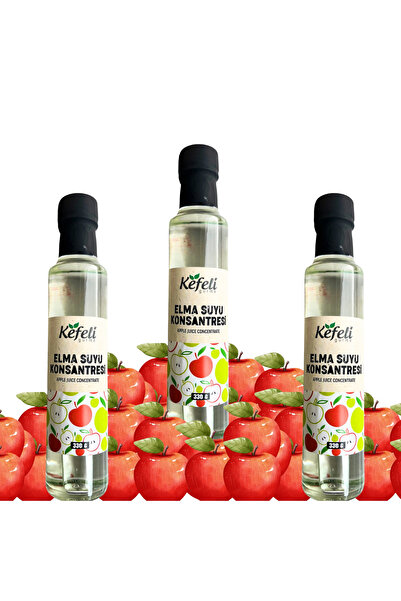 kefeli gurme عصير تفاح مركز 330 جرام