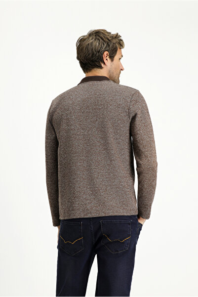 Kiğılı Βαμβακερό φούτερ Polo Neck Regular Fit