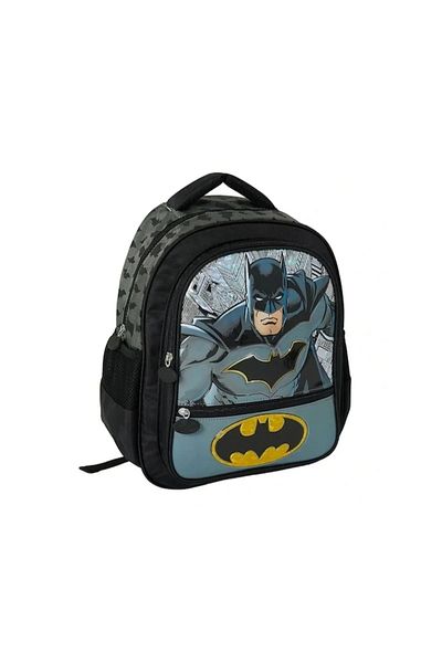 Batman School Bag, Lunch Box, Double Eyed Pencil Case, Steel Flask