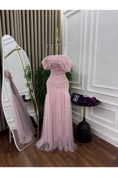 MEZON FASHION فستان سهره تول
