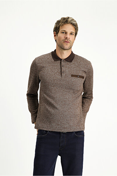 Kiğılı Βαμβακερό φούτερ Polo Neck Regular Fit