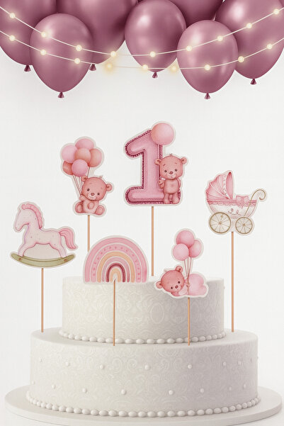 shop Doğum Günü Kürdanlı Pasta Süsü