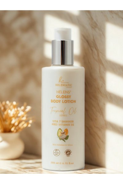 Heleniatic Cosmetic Helens' Glossy Body Shimmering Body Lotion 250 ml |   Body Moisturizing and Brightening Effect