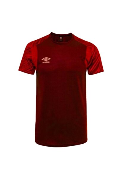 UMBRO TF-0437 Plus Training T-Shirt Ανδρικό μπλουζάκι ΜΠΟΡΝΤΟ