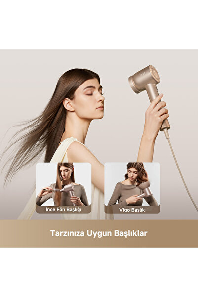 Dreame Hair Glory Mix Yüksek Hızlı Saç Kurutma Makinesi, Beyaz