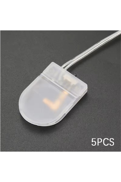AOKIN Transparent 5PCS Single Slot CR2032 CR 2032 Button Coin Cell Battery Holder Case Cover With ON-OFF S