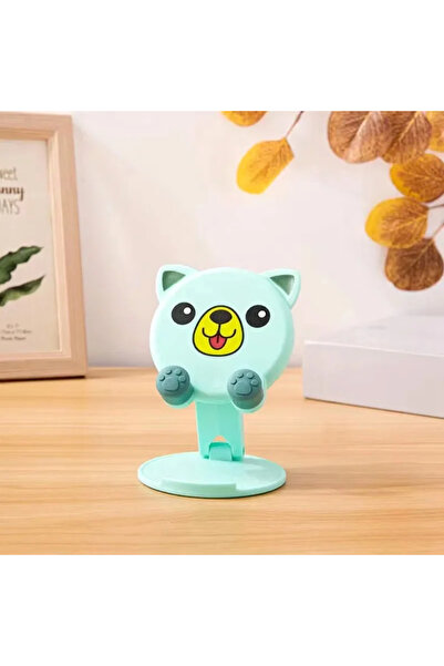 Choice حامل هاتف محمول وتابلت على شكل كلب صاخب، حامل سطح مكتب عالمي قابل للطي...