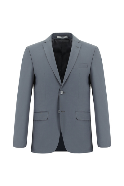 Kiğılı Super Slim Fit Ekstra Dar Kesim Yünlü Klasik Takım Elbise