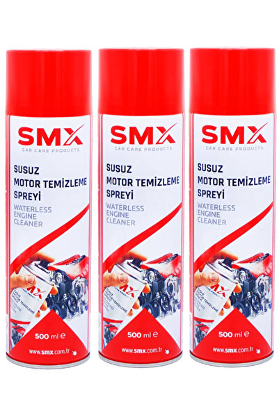 SMX Susuz Motor Temizleme Spreyi 3 Adet (3x500 Ml)