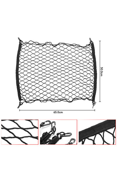 Choice 50 X 65 Universal Car Trunk Net Elastic Luggage Net Cargo Organizer St...