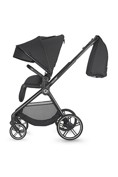 Coccolle Carucior 2in1 Lissia Premium Line, Roti mari, Cadru aluminiu anodizat, Copertina XXL, Maner