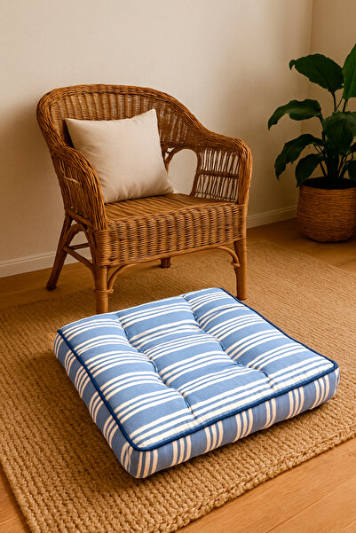 GOCCIA HOME Bahçe Balkon Dekoratif Çocuk Kitap Okuma Yer Minderi Kedi Köpek Y...