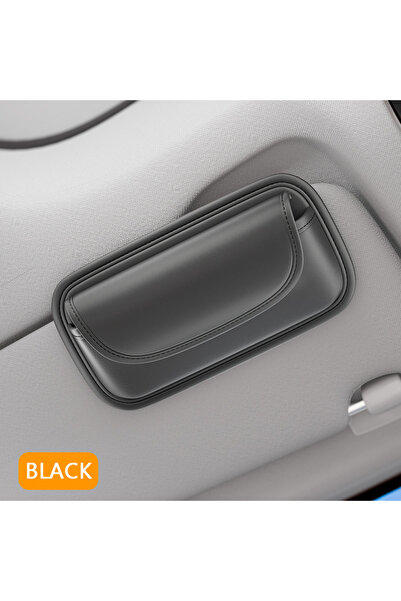 Choice حافظة نظارات سيارة SEAMETAL سوداء مقاومة للتآكل من جلد البولي يوريثان ...