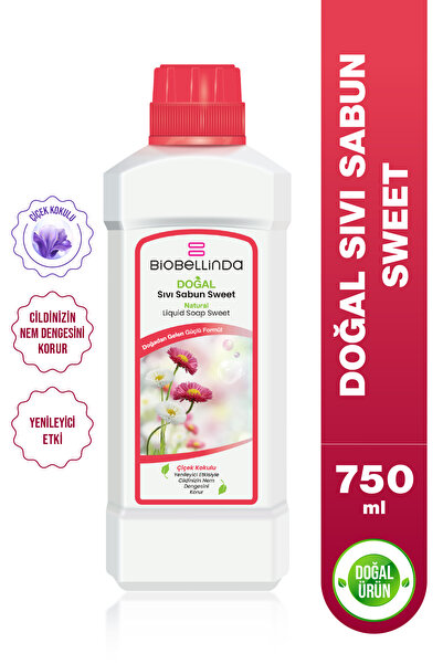 BioBellinda DOĞAL SIVI SABUN SWEET ÇİÇEK KOKULU  (KONSANTRE)