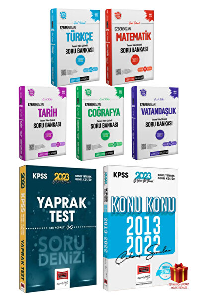 Pegem Akademi Yayıncılık 2026 Pegem KPSS Ezberbozan Soru Bankası Seti+Yaprak ...